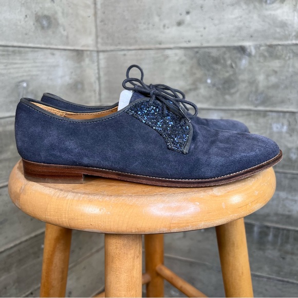 Bobbies La Romanciere Glitter Oxfords - Picture 5 of 14